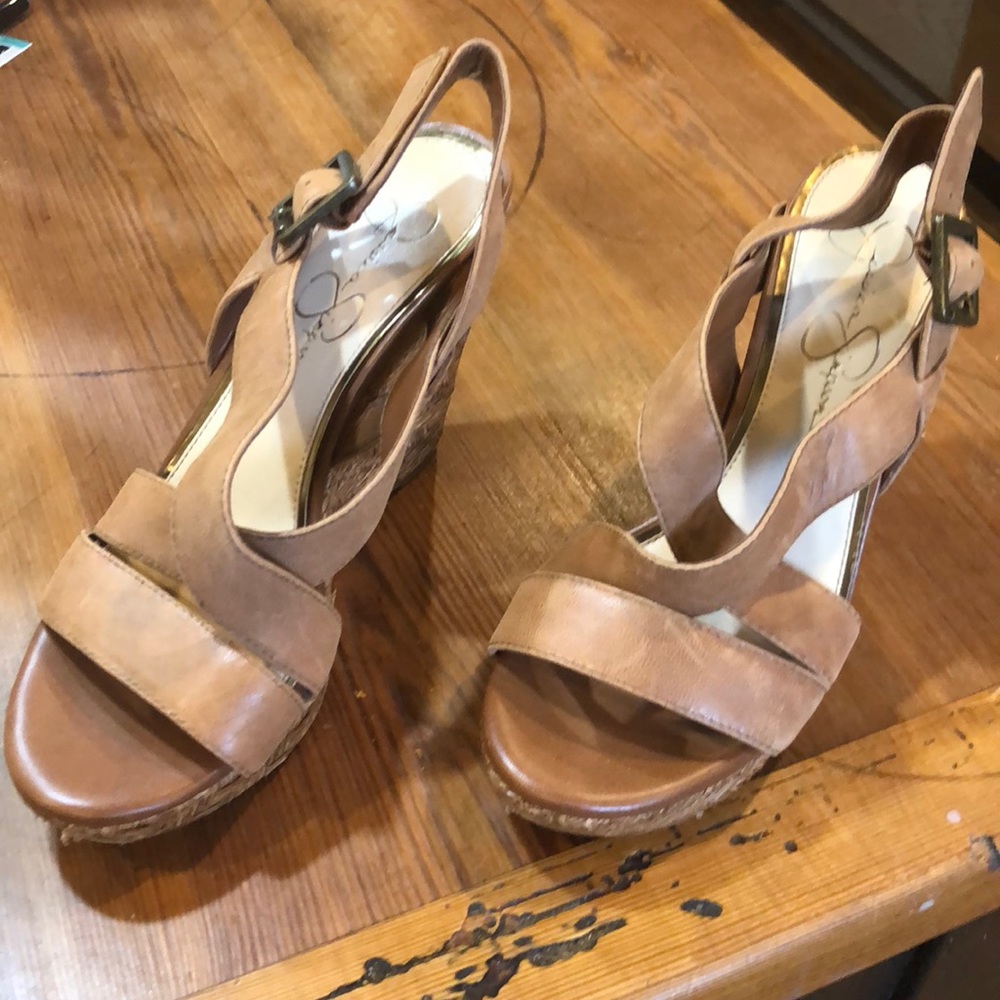 Jessica Simpson wedges